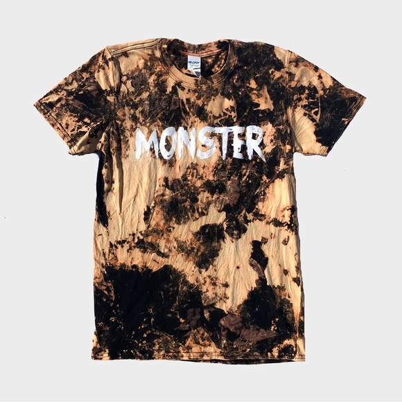 iimvclothing Monster acid burned tie-dye t-shirt size XL - Picture 2 of 4
